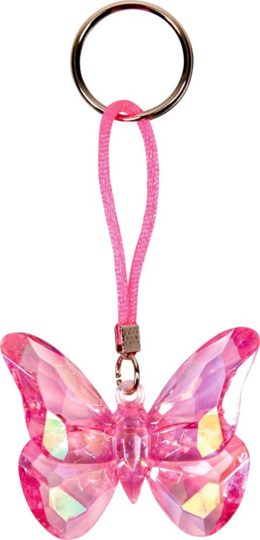 Diamant-Schlüsselanhänger Prinzessin Lillifee - pink