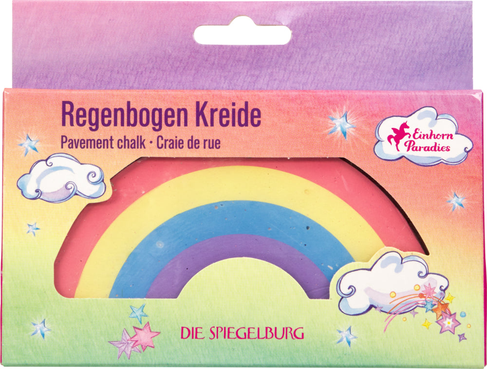 Straßenmalkreide Regenbogen - Einhorn-Paradies