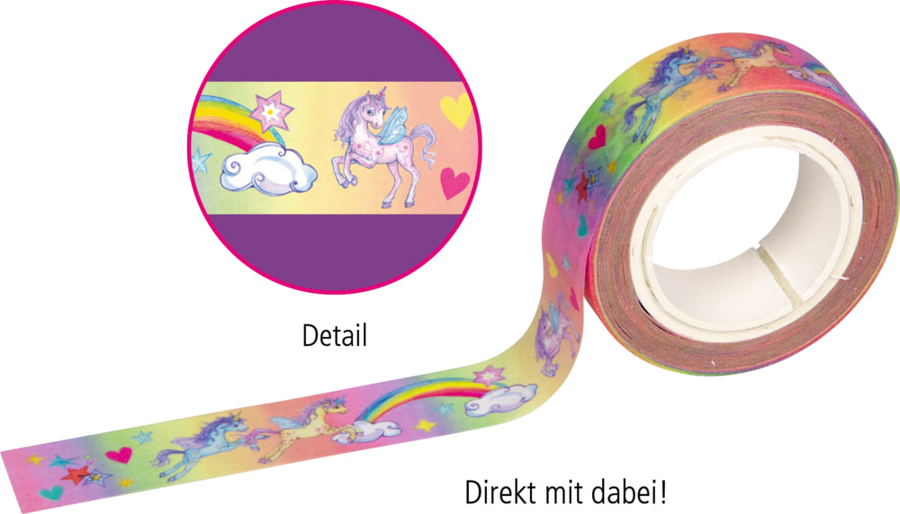 Klebebandabroller - Einhorn-Paradies