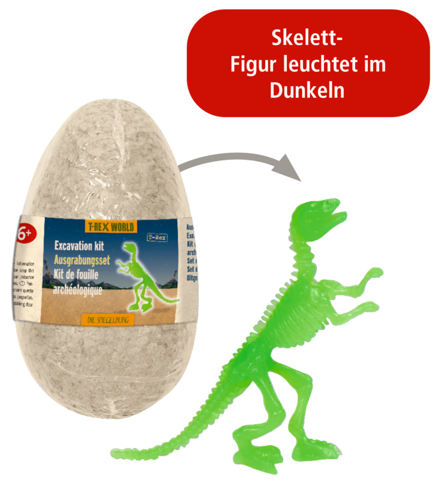 Ausgrabungsset: Figuren im Ei T-Rex World