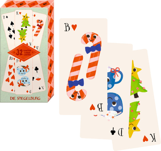 Die Spiegelburg - Mini Kartenspiel (32 Blatt) Fröhliche Weihnachten