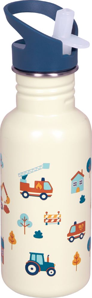 Edelstahlflasche Fahrzeuge - Wenn ich mal gr. bin (ca.0,5 l)