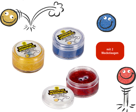 Metallische Springknete - Wild+Cool
