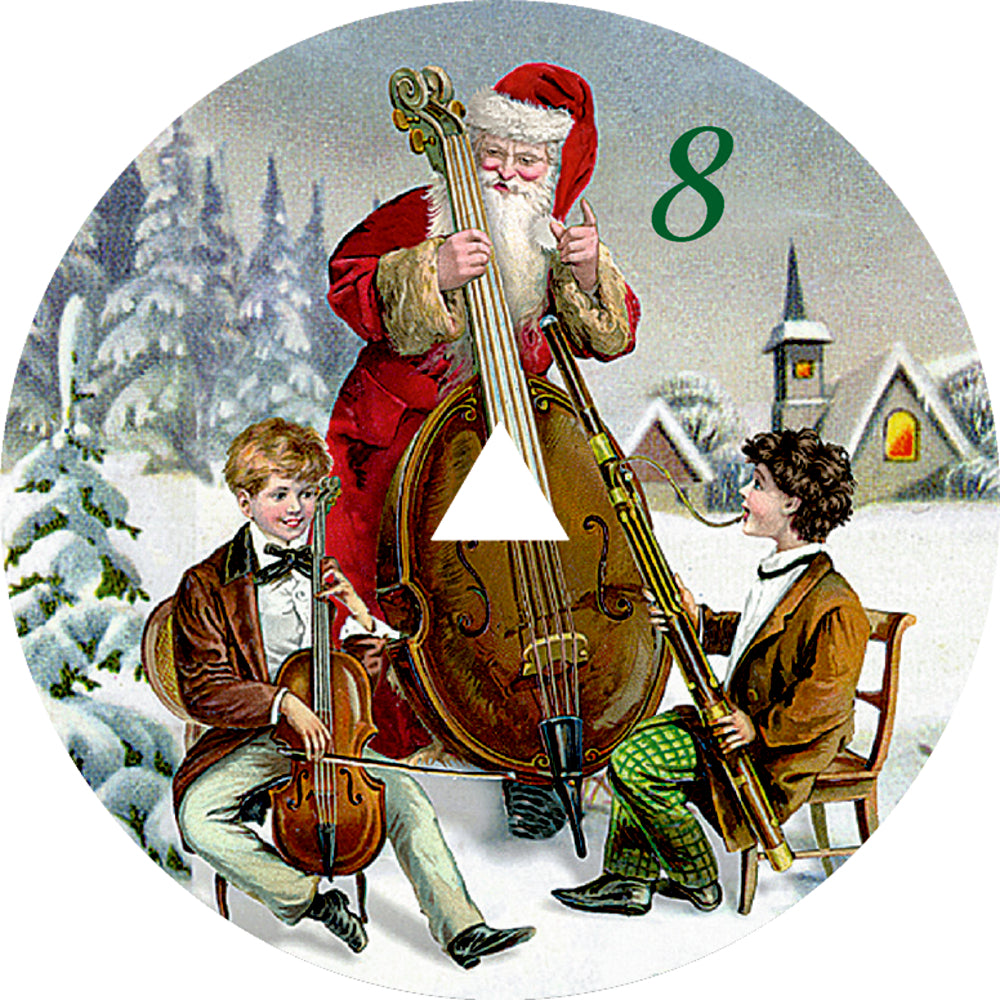 Vintage-Grammophon Sound-Adventskalender mit 24 Weihnachtsliedern