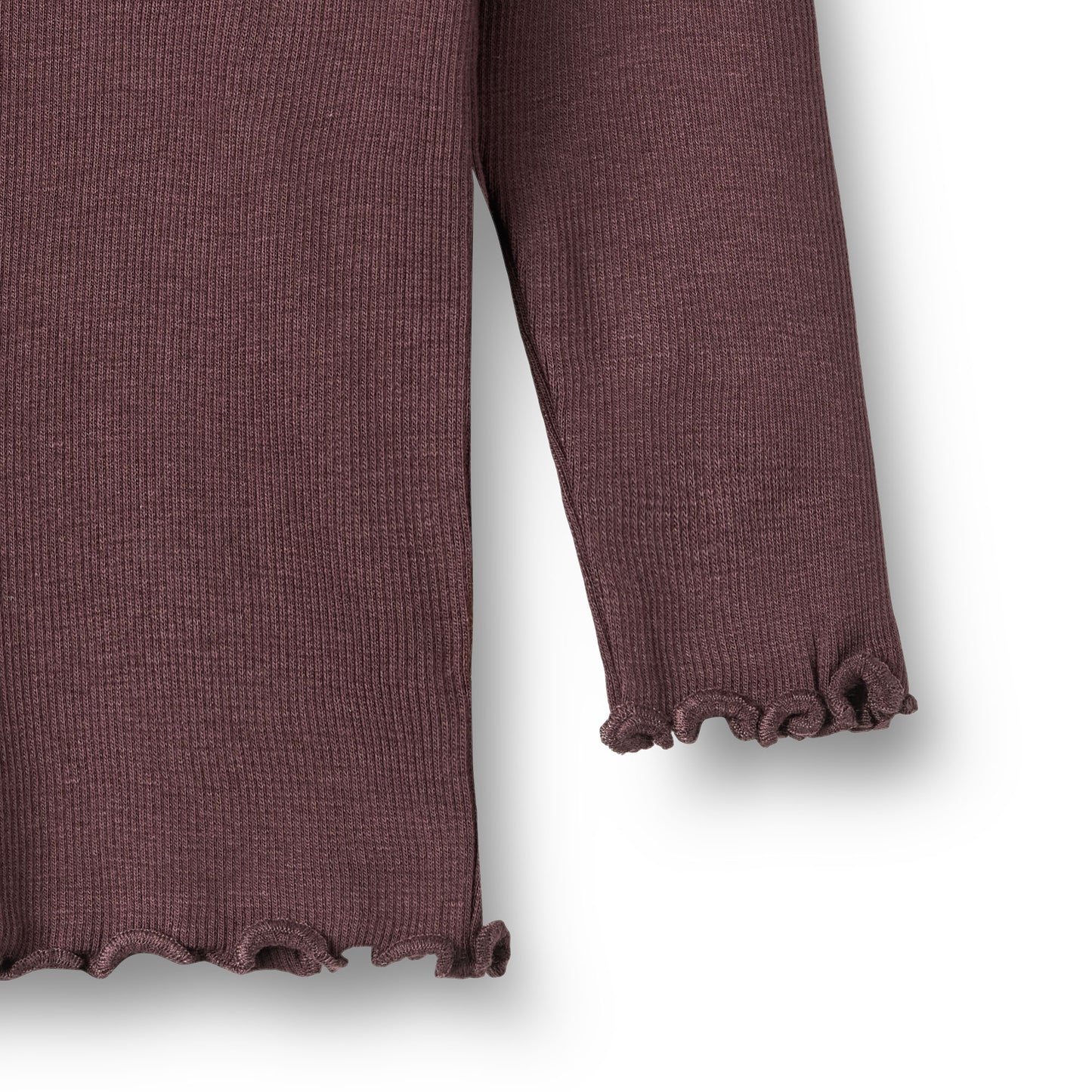 Wheat Mädchen Langarmshirt Reese - fudge