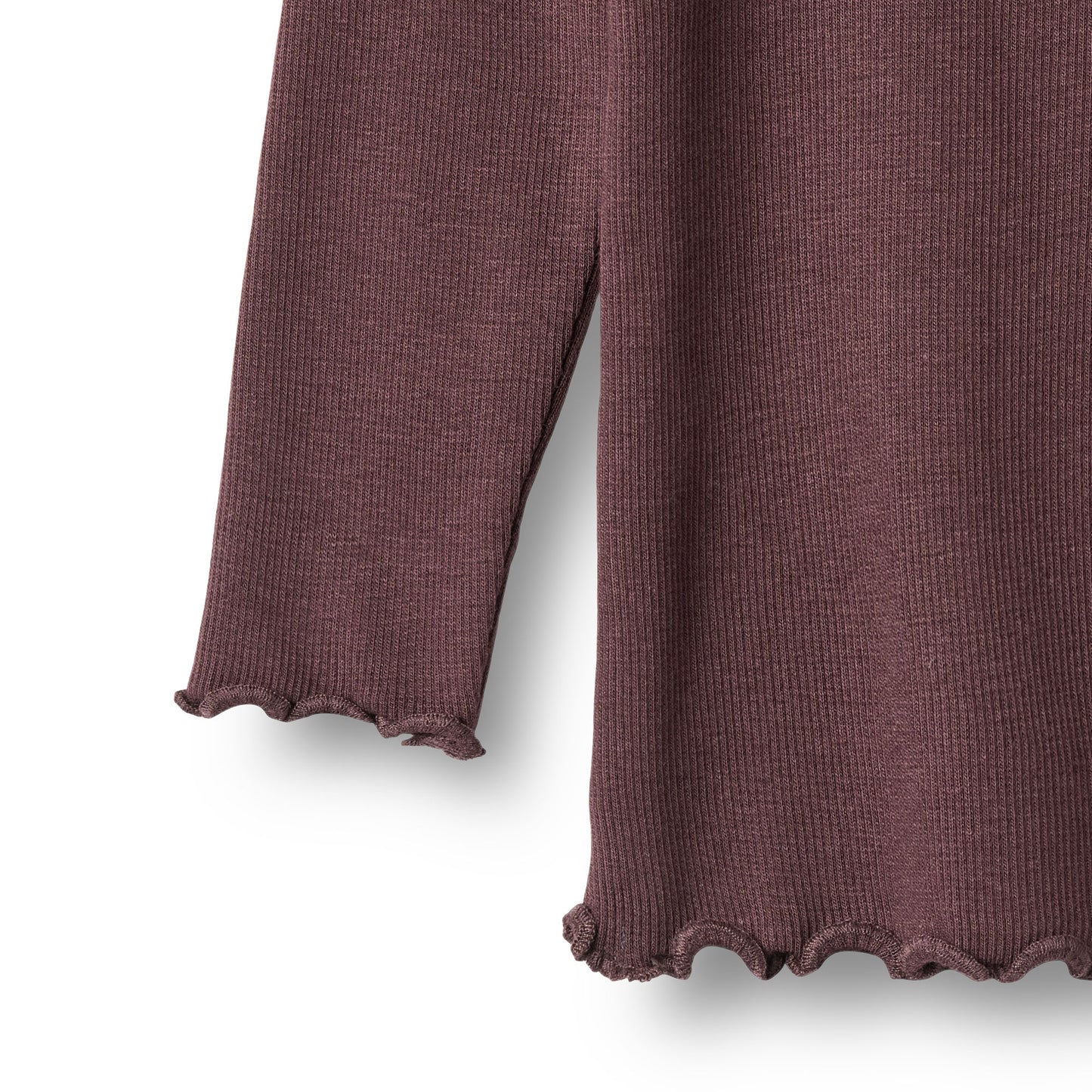 Wheat Mädchen Langarmshirt Reese - fudge