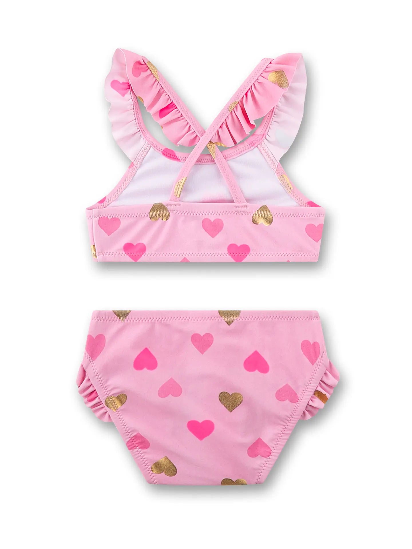 Sanetta Mädchen-Bikini rosa Herzen