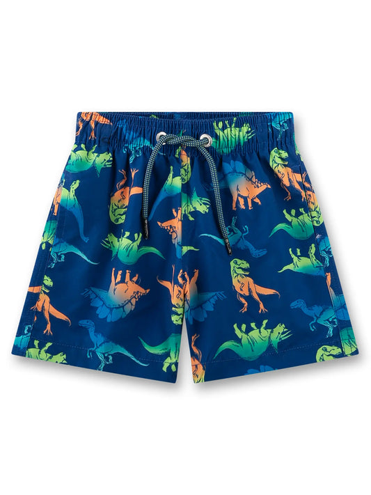 Sanetta Jungen-Badeshorts dunkelblau Dino