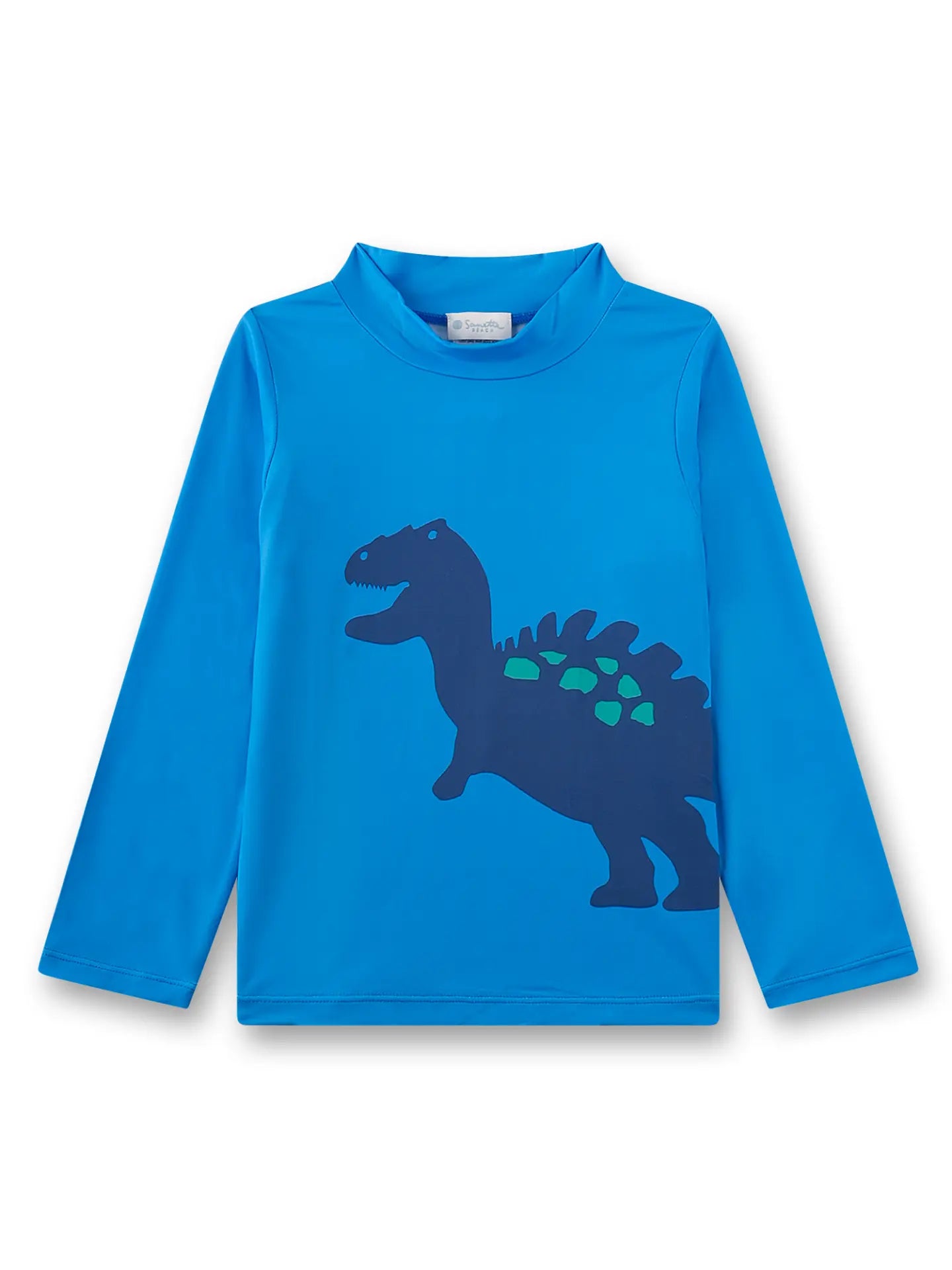 Sanetta Kinder UV Shirt langarm blau Dino