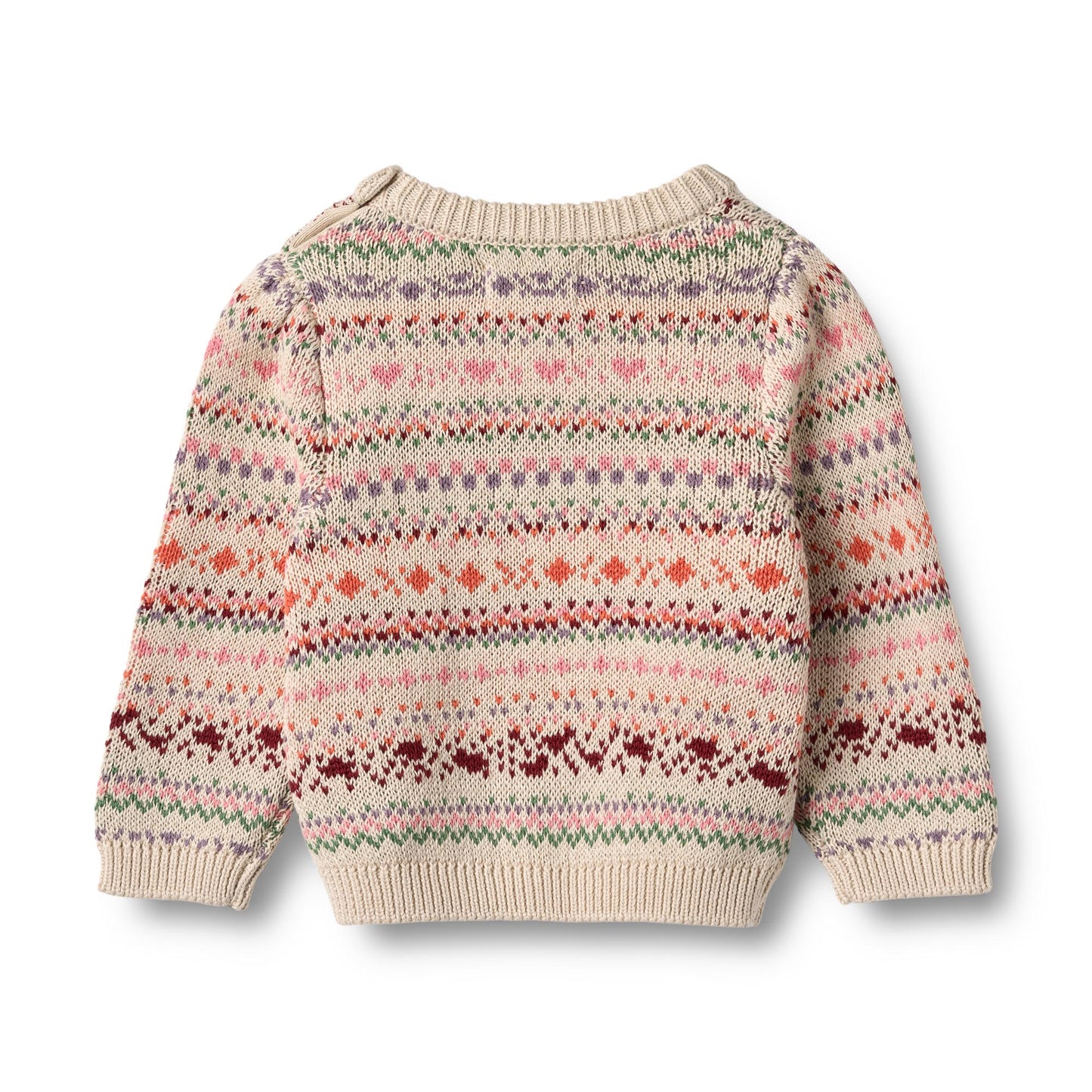 Wheat Jaquard Pullover Olga