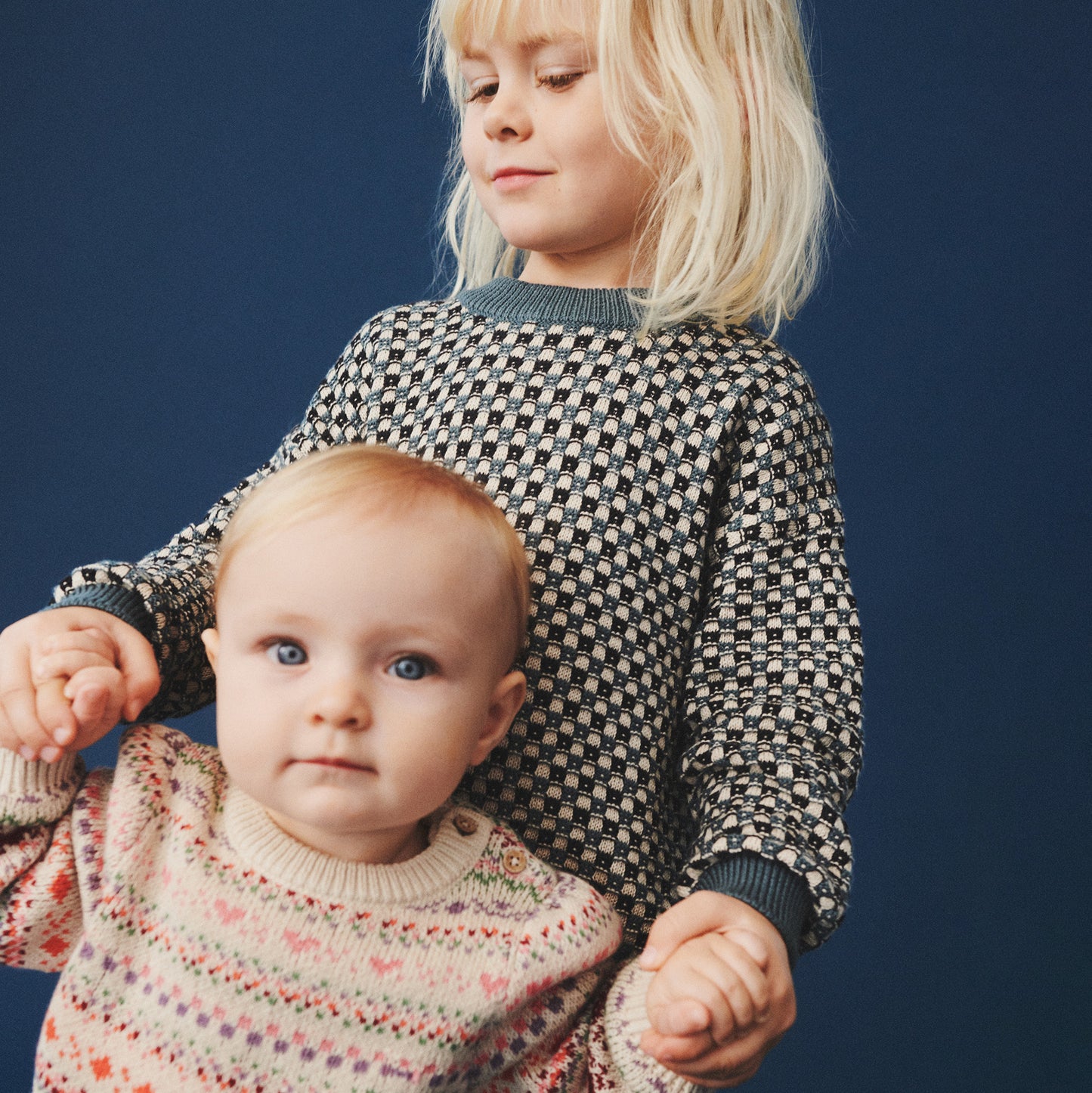 Wheat Jaquard Pullover Olga
