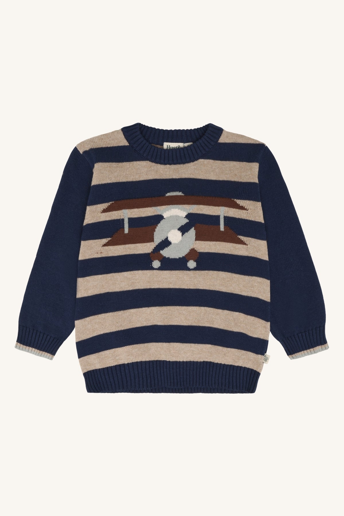 Hust & Claire Pelle Pullover Flugzeug