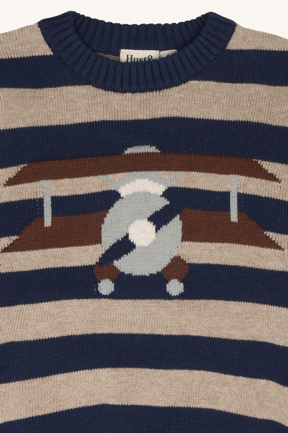 Hust & Claire Pelle Pullover Flugzeug