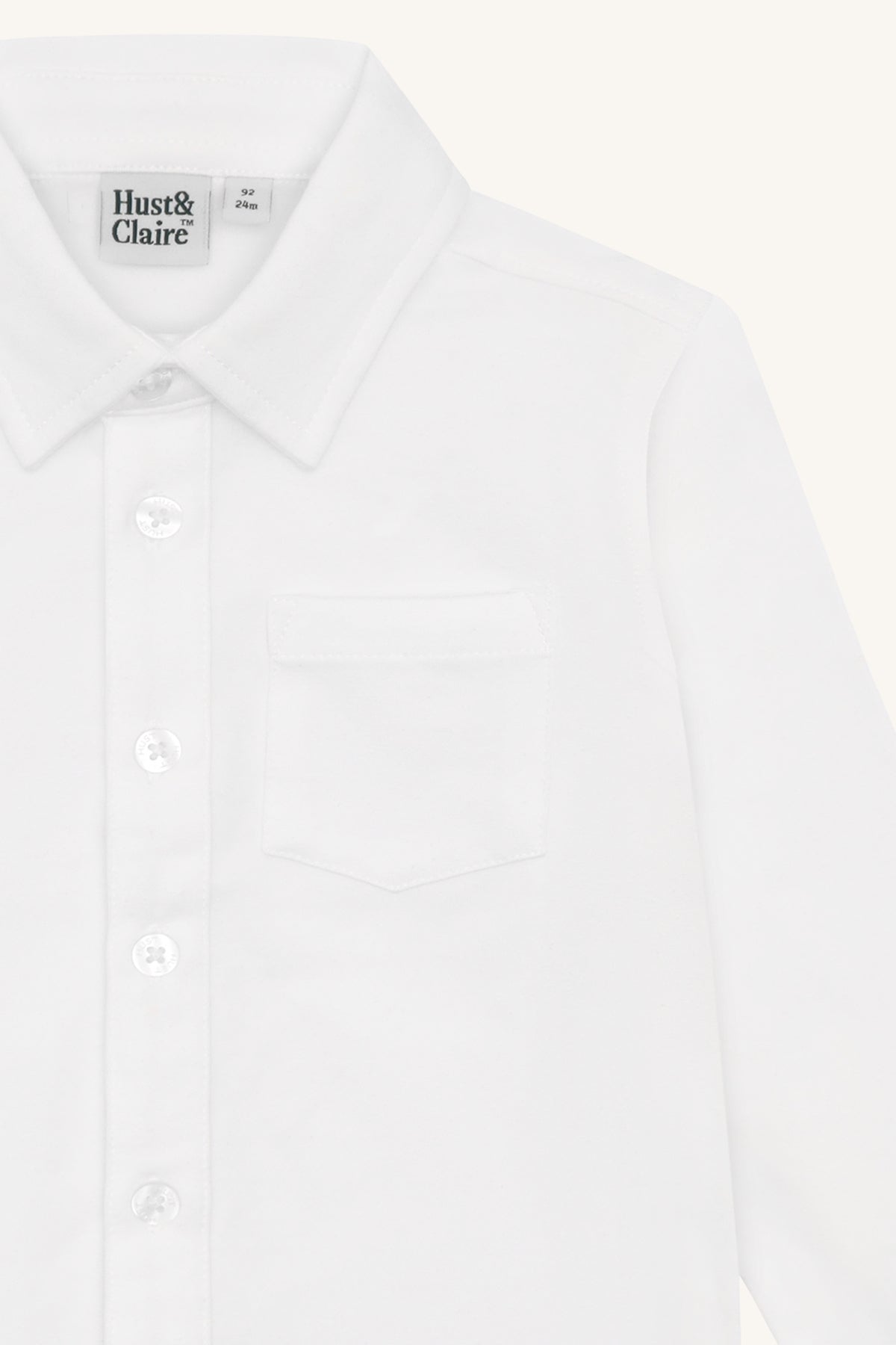Hust & Claire Hemd Ravn Solid