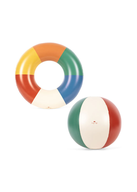 Konges Sløjd Schwimmring- und Beachball-Set