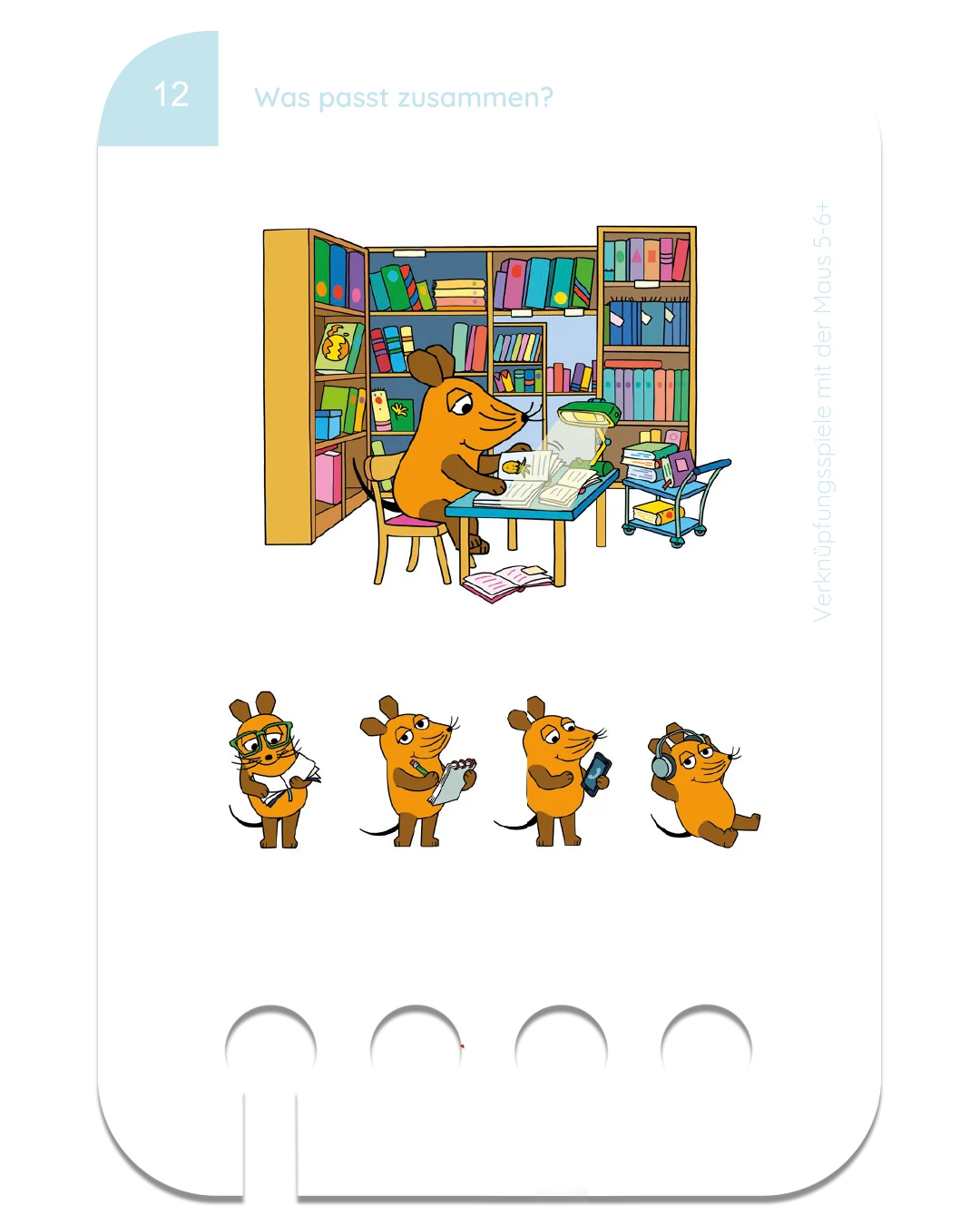 Verknüpfungsspiele mit der Maus 5-6+