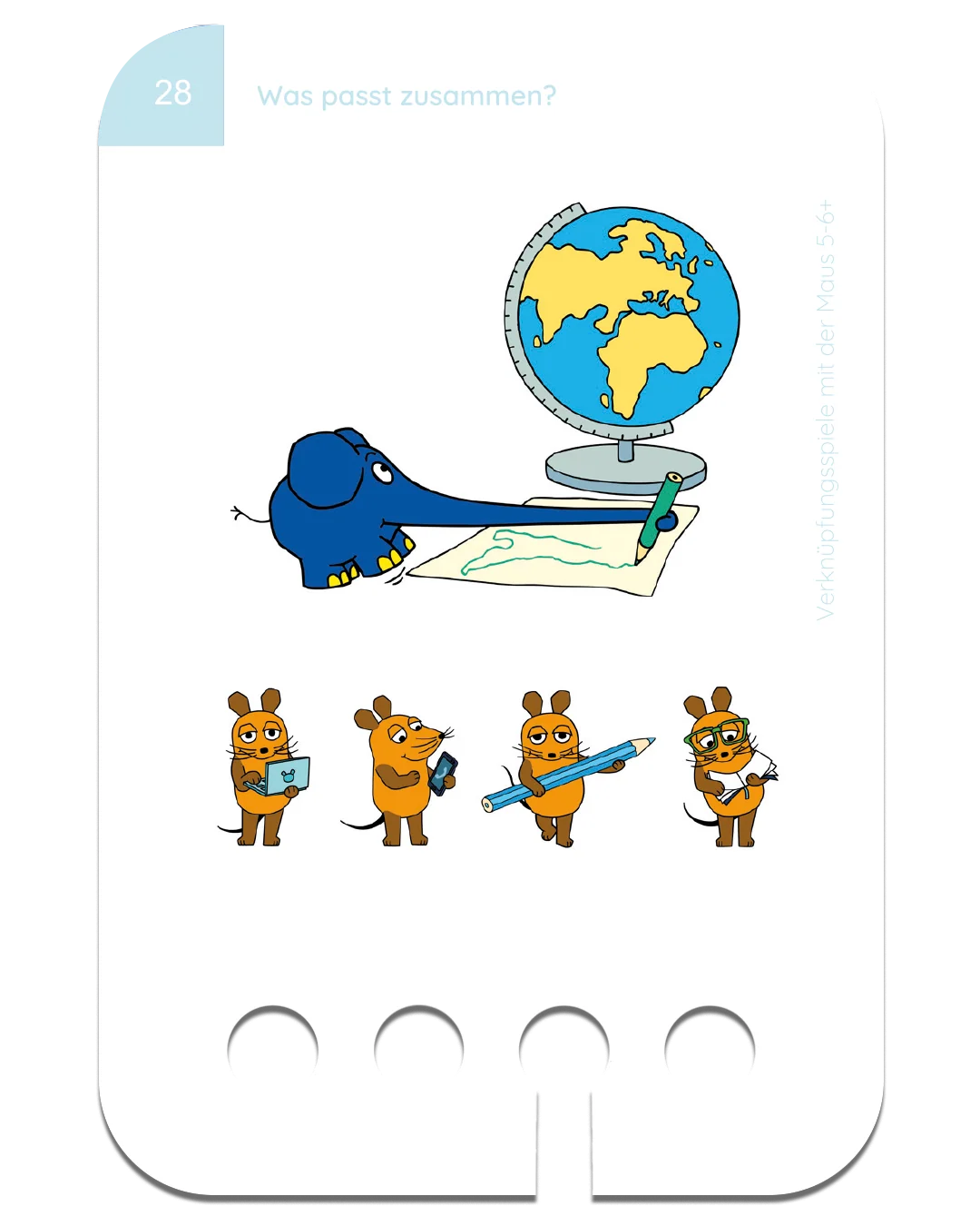 Verknüpfungsspiele mit der Maus 5-6+