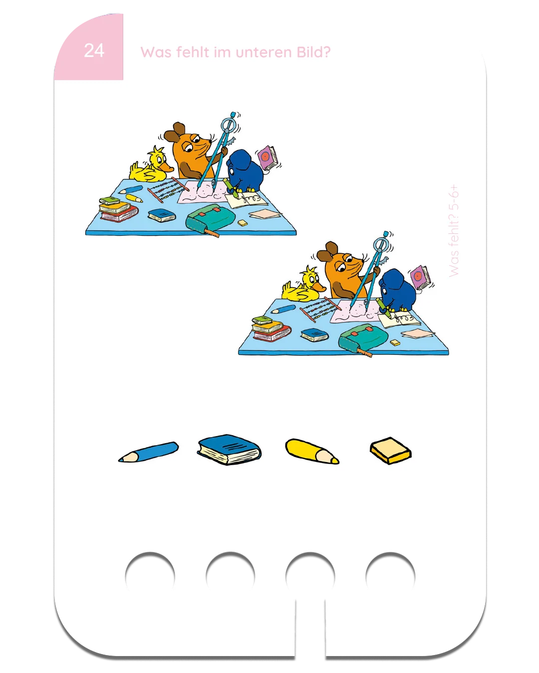 Was fehlt mit der Maus 5-6+