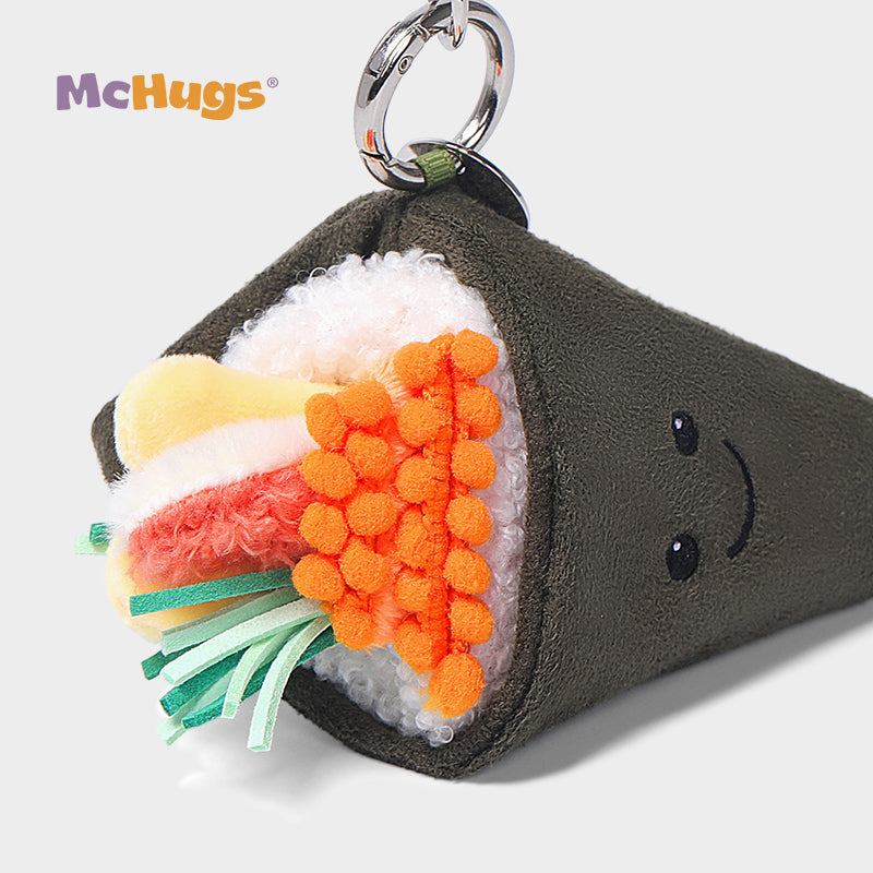 McHugs Crab Stick Hand-rolled Sushi Bag Charm