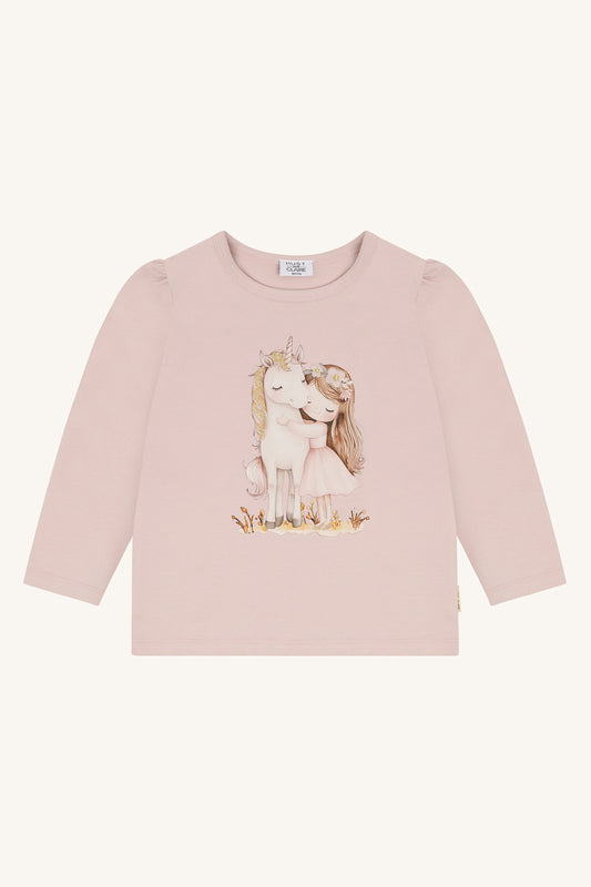 Hust & Claire Alma Langarmshirt Einhorn
