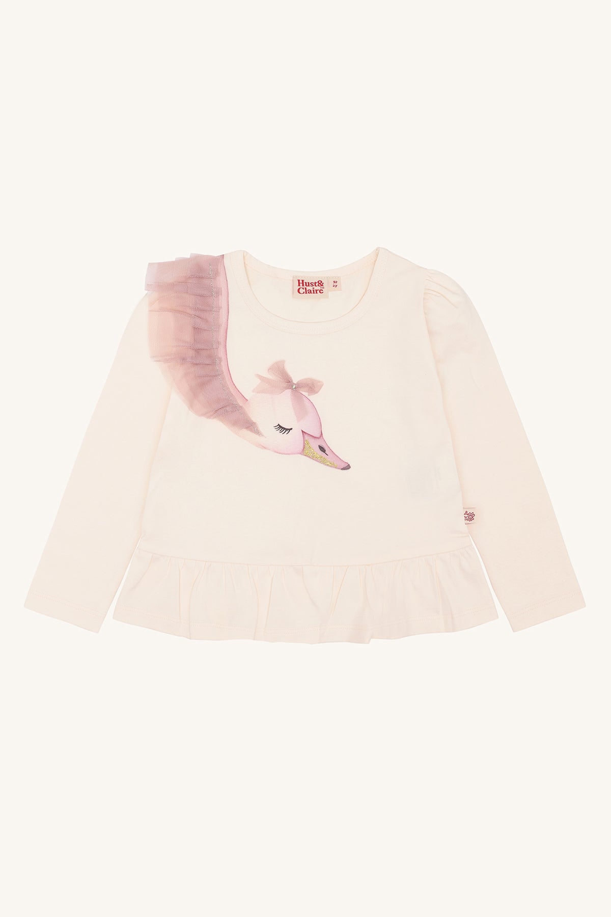 Hust & Claire Alma Schwan Langarmshirt