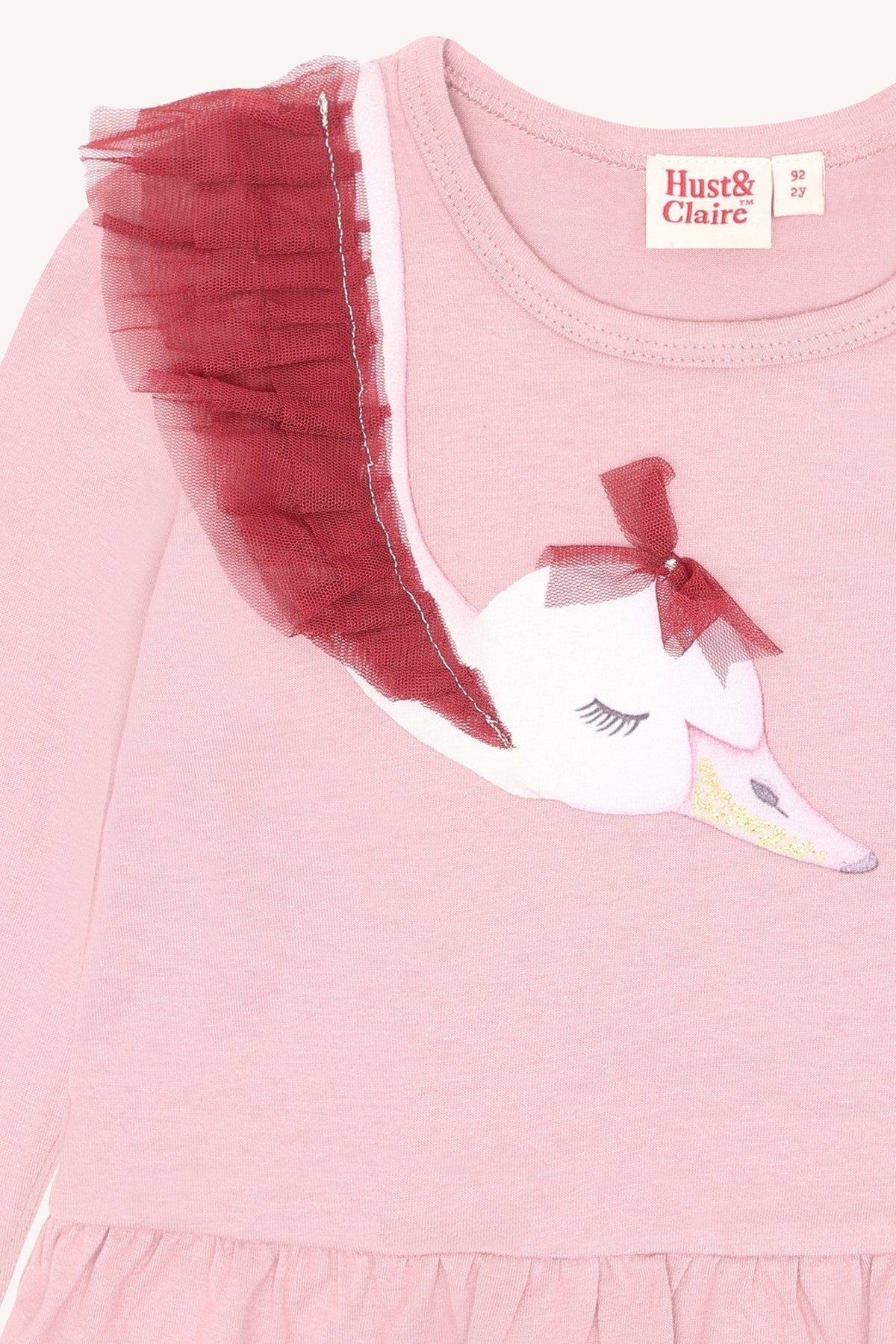Hust & Claire Alma Schwan Langarmshirt