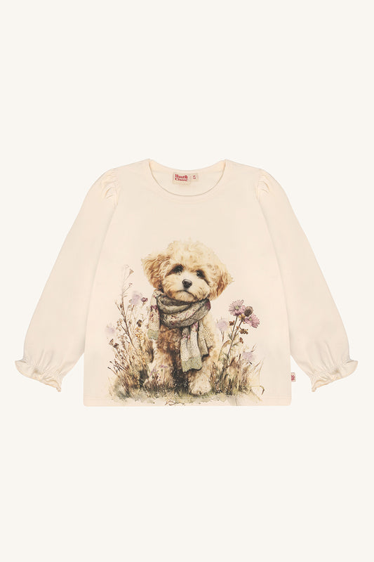 Hust & Claire Langarmshirt Alma Hund