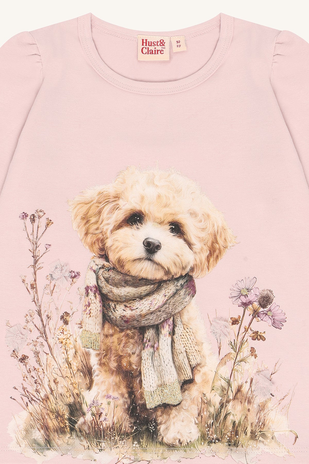 Hust & Claire Langarmshirt Alma Hund