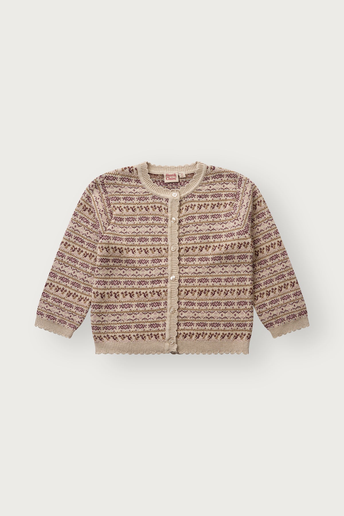 Hust & Claire Camilla Nordic Strickjacke