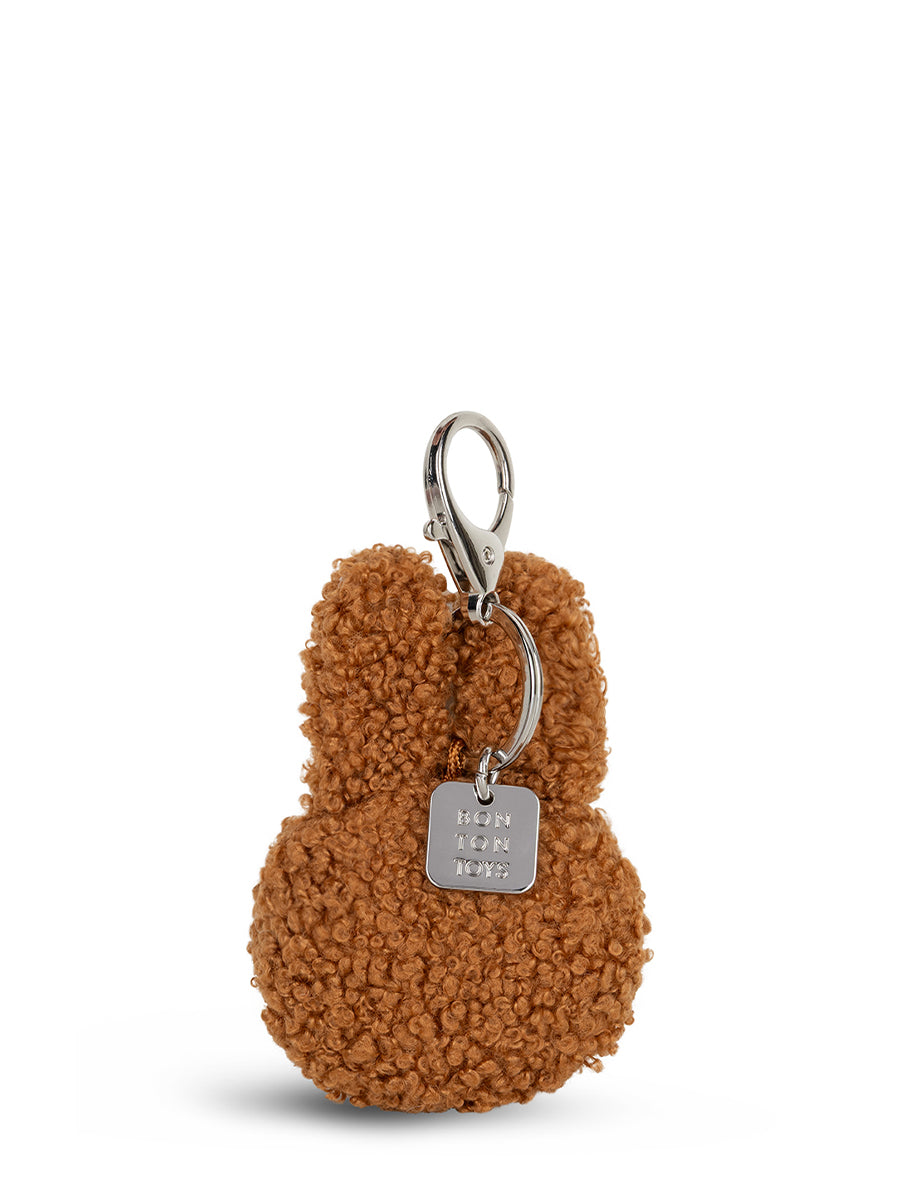 Bon Ton Toys Miffy Flat Schlüsselanhänger ECO Tiny Teddy – Cinnamon – 10 cm