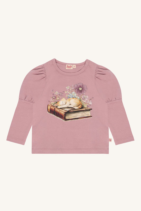 Hust & Claire Langarmshirt Alma Katze