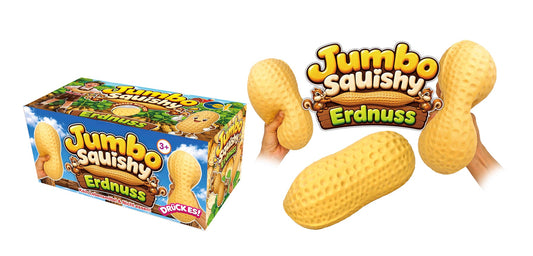 Squishy Jumbo Erdnuss 21 cm