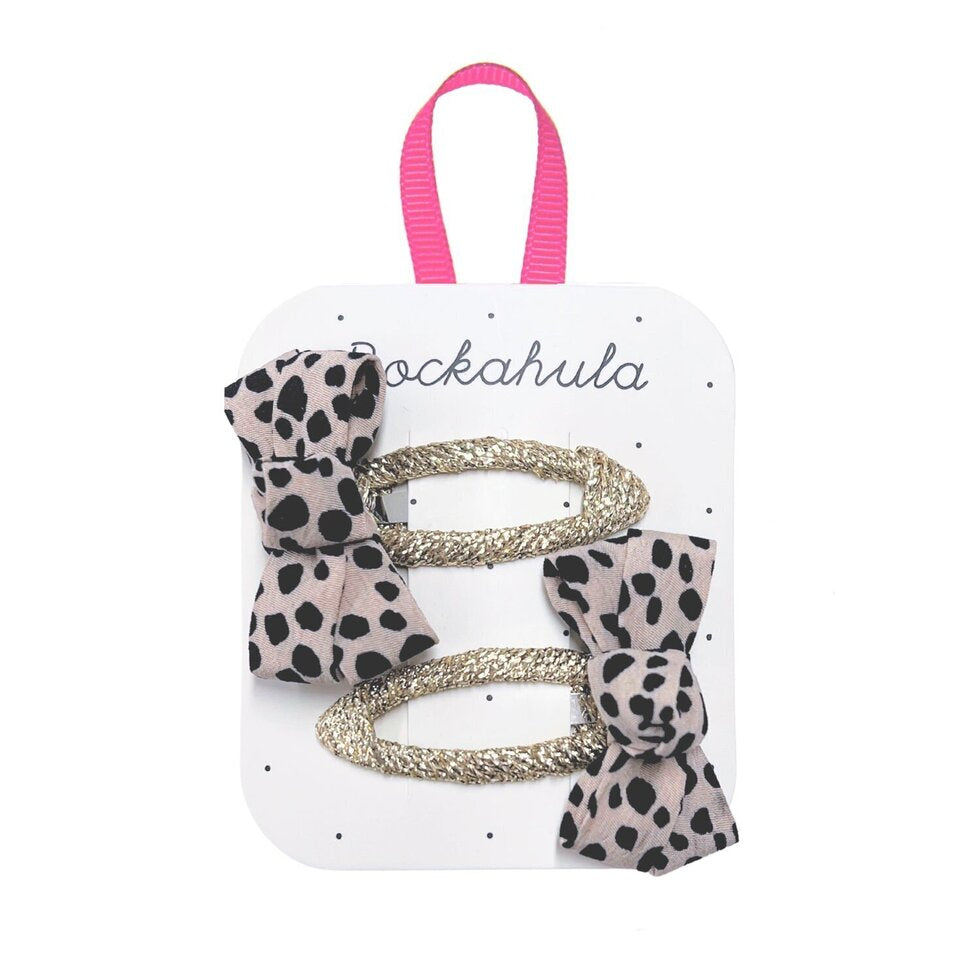 Rockahula Leo Love Schleifen Haarclips