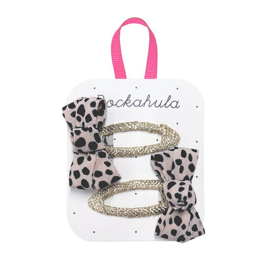 Rockahula Leo Love Schleifen Haarclips