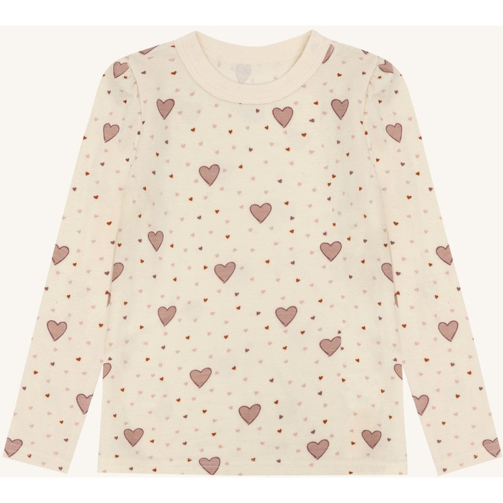 Hust & Claire Langarmshirt Abba Herz