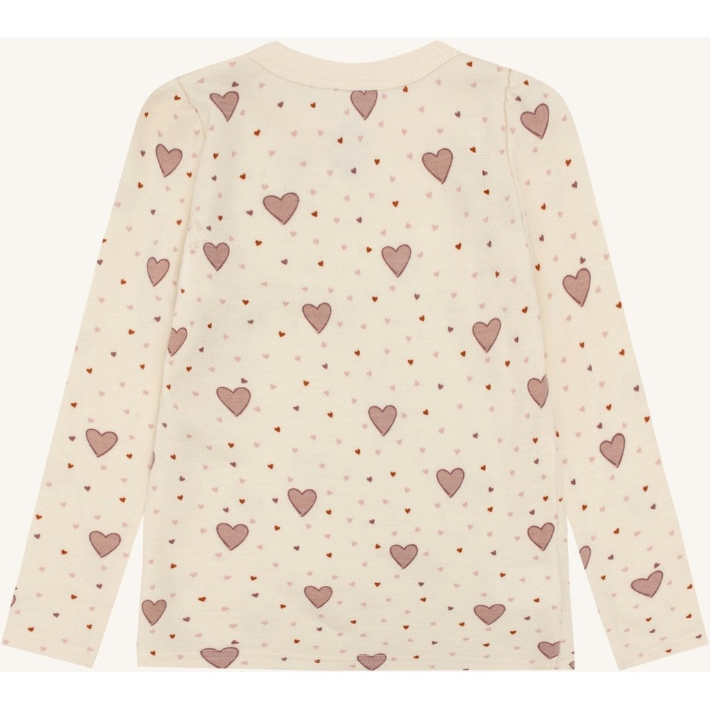 Hust & Claire Langarmshirt Abba Herz