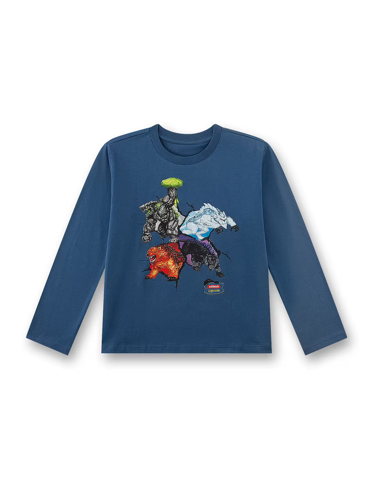Sanetta Kinder Langarm-Shirt blau Eldrador®