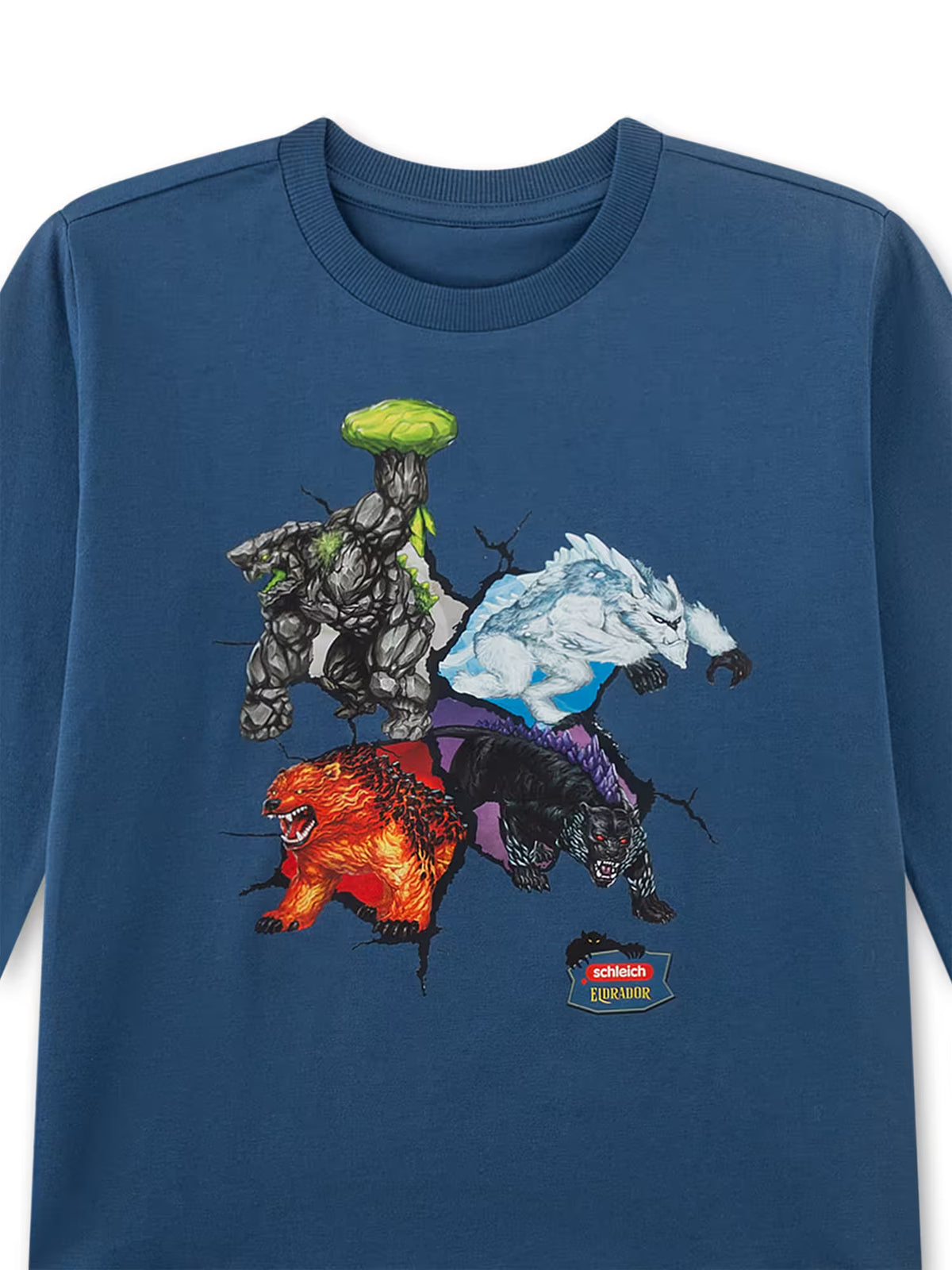 Sanetta Kinder Langarm-Shirt blau Eldrador®