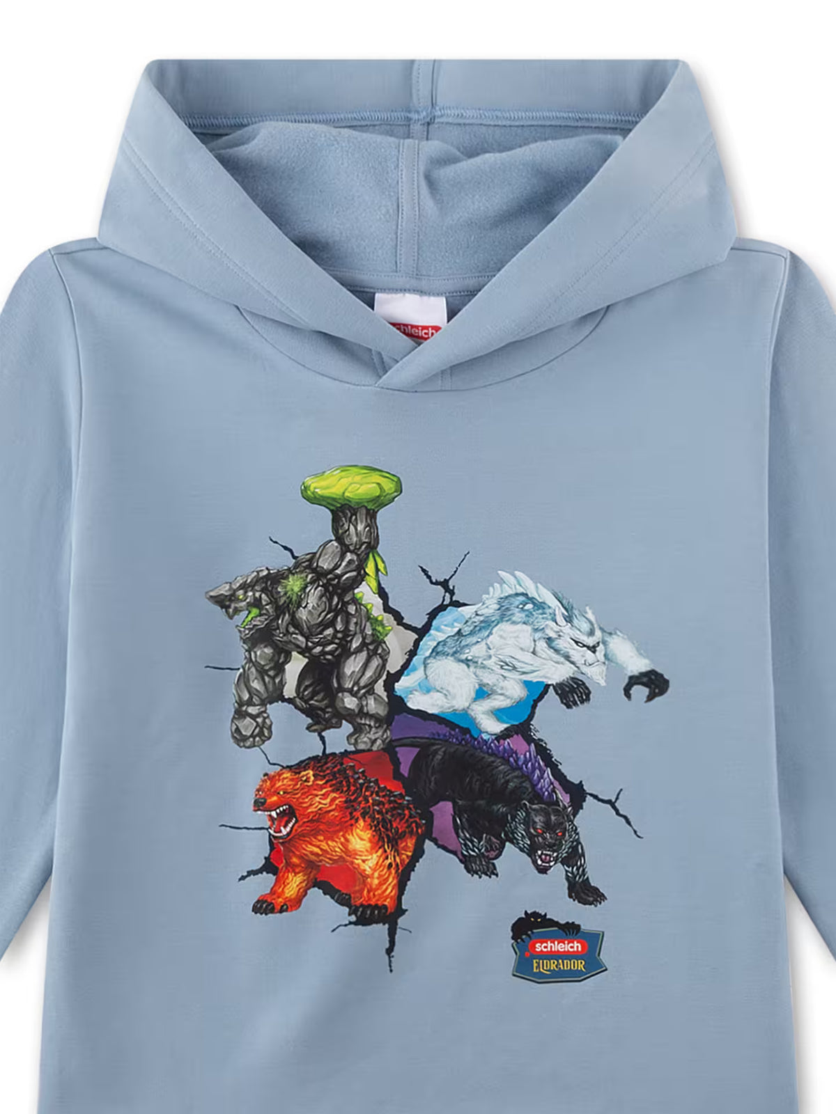 Sanetta Kinder-Kapuzensweatshirt hellblau Eldrador®