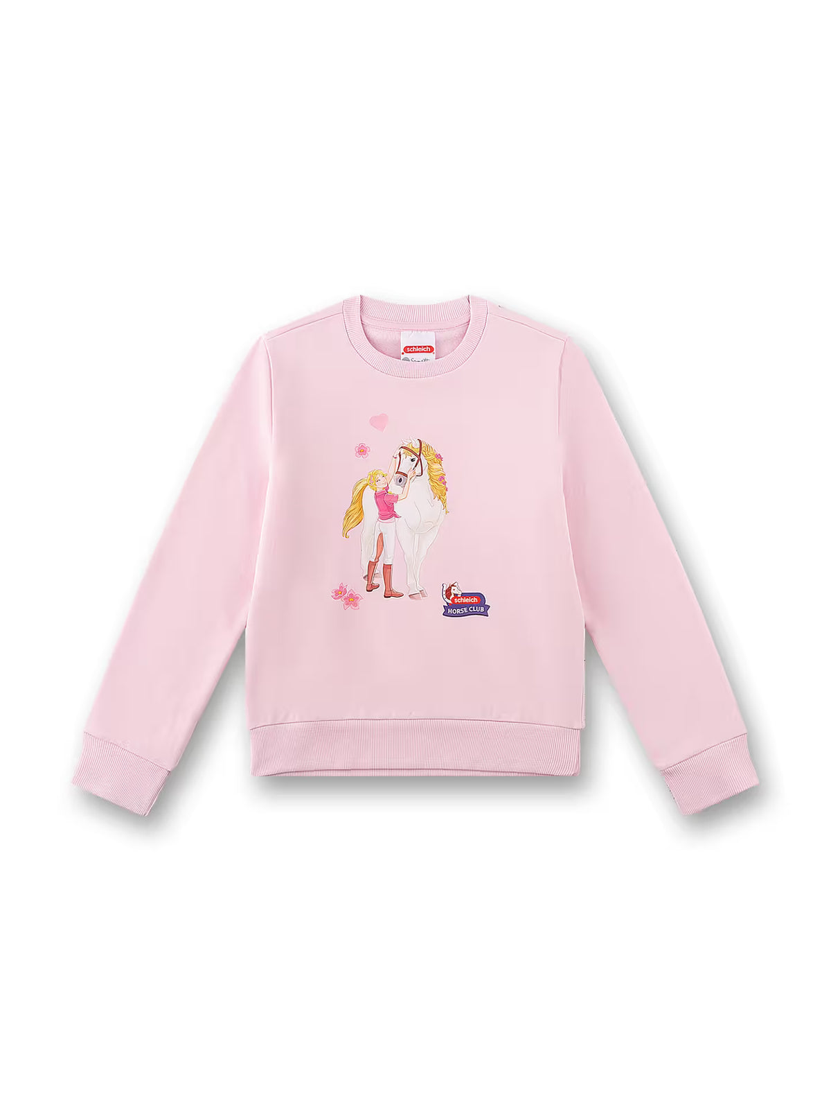 Sanetta Kinder-Sweatshirt rosa Horse Club