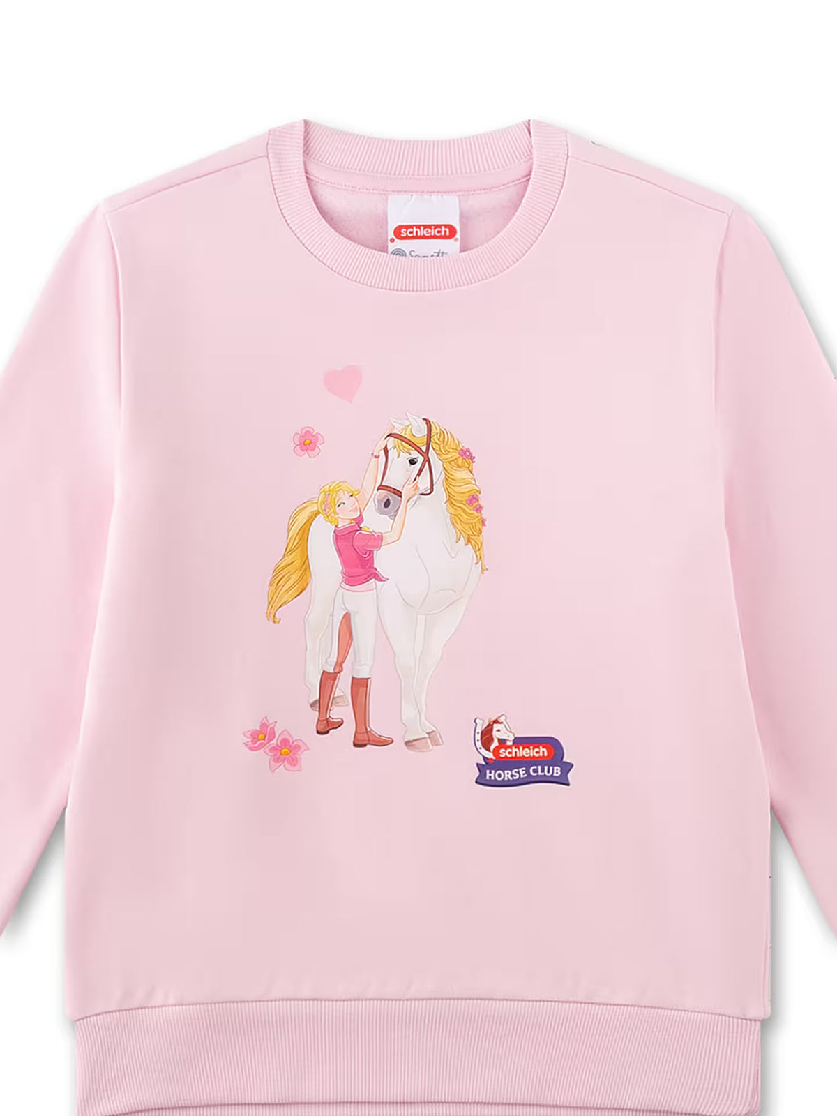 Sanetta Kinder-Sweatshirt rosa Horse Club
