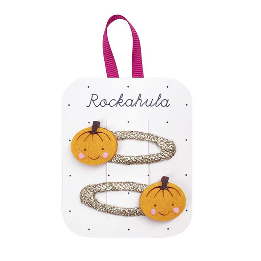 Rockahula Halloween Kleine Kürbis Haarclips
