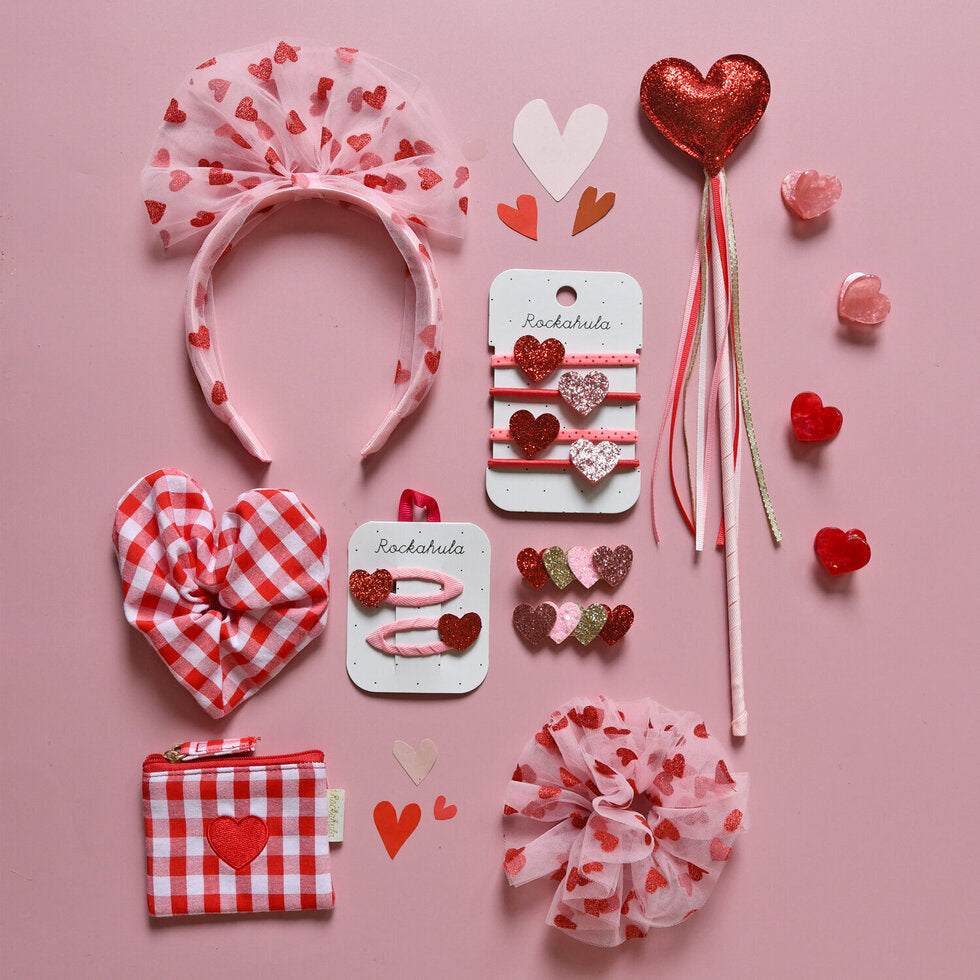 Rockahula Love Herz Glitzer Haarclips