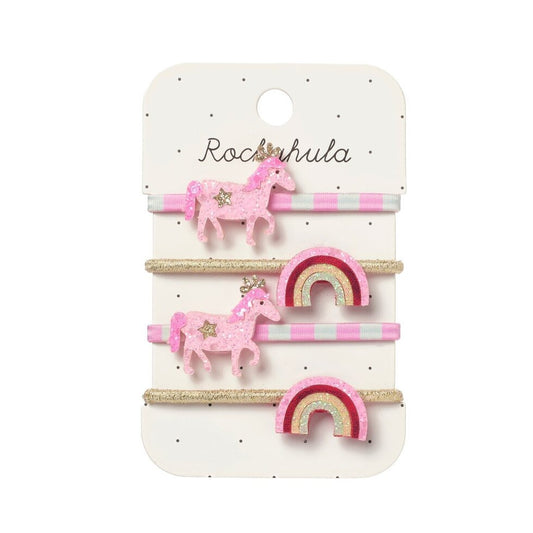 Rockahula Rosa Pony Haargummis