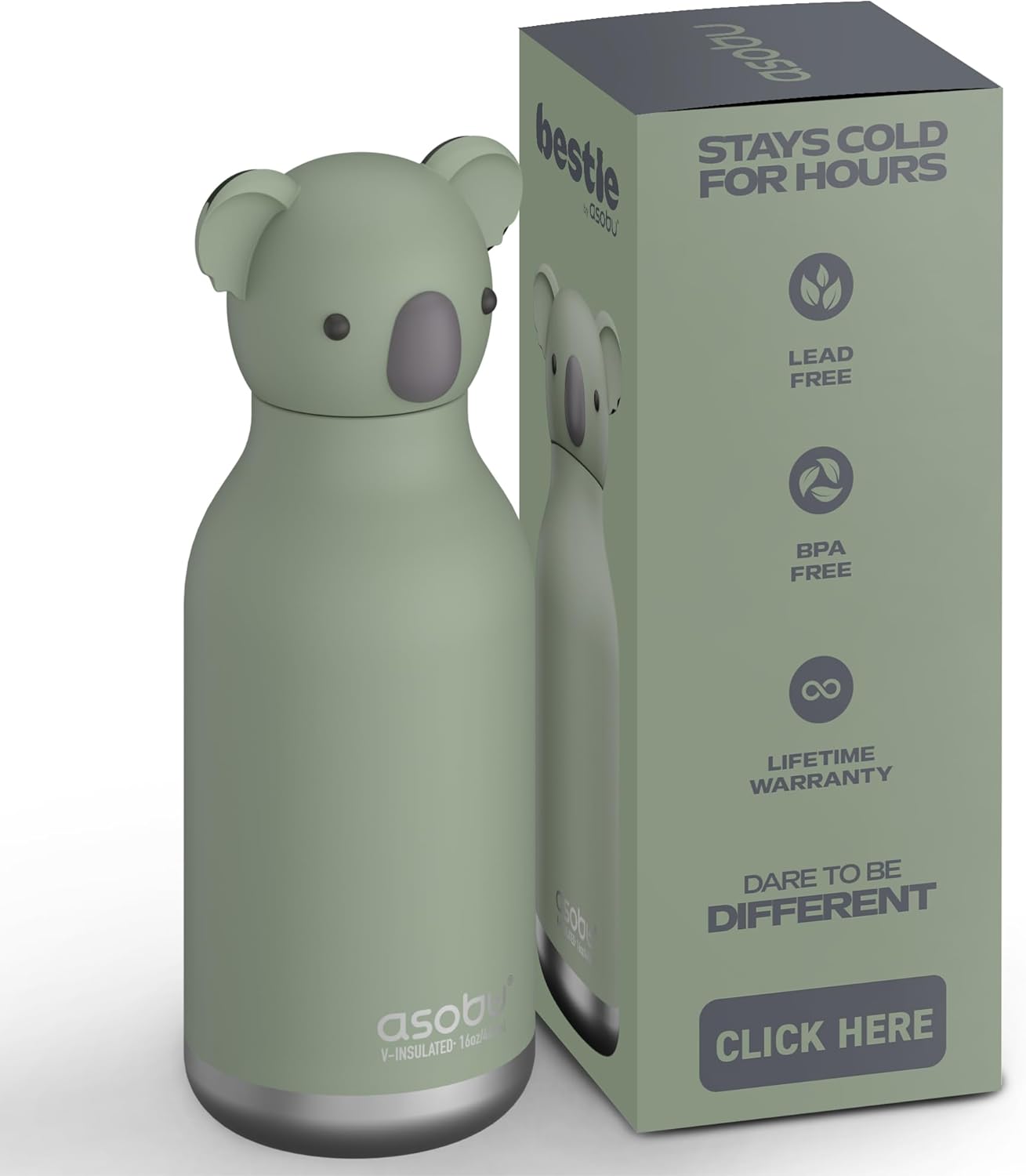 ASOBU® Bestie Trinkflasche 475ml Koala