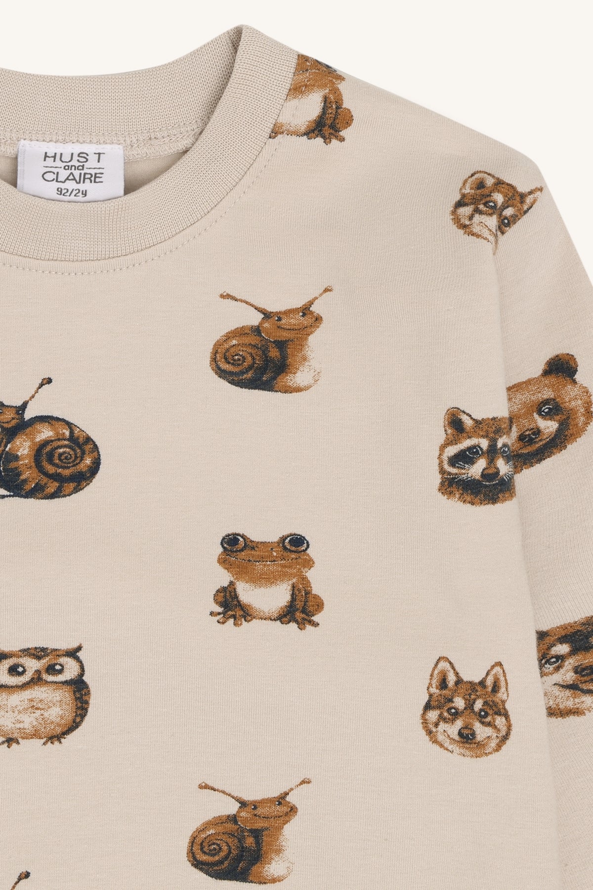 Hust & Claire Anton Langarmshirt Waldfreunde