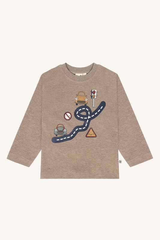 Hust & Claire Langarmshirt Anton Road