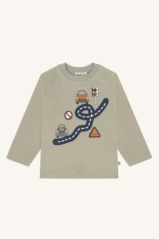 Hust & Claire Langarmshirt Anton Road