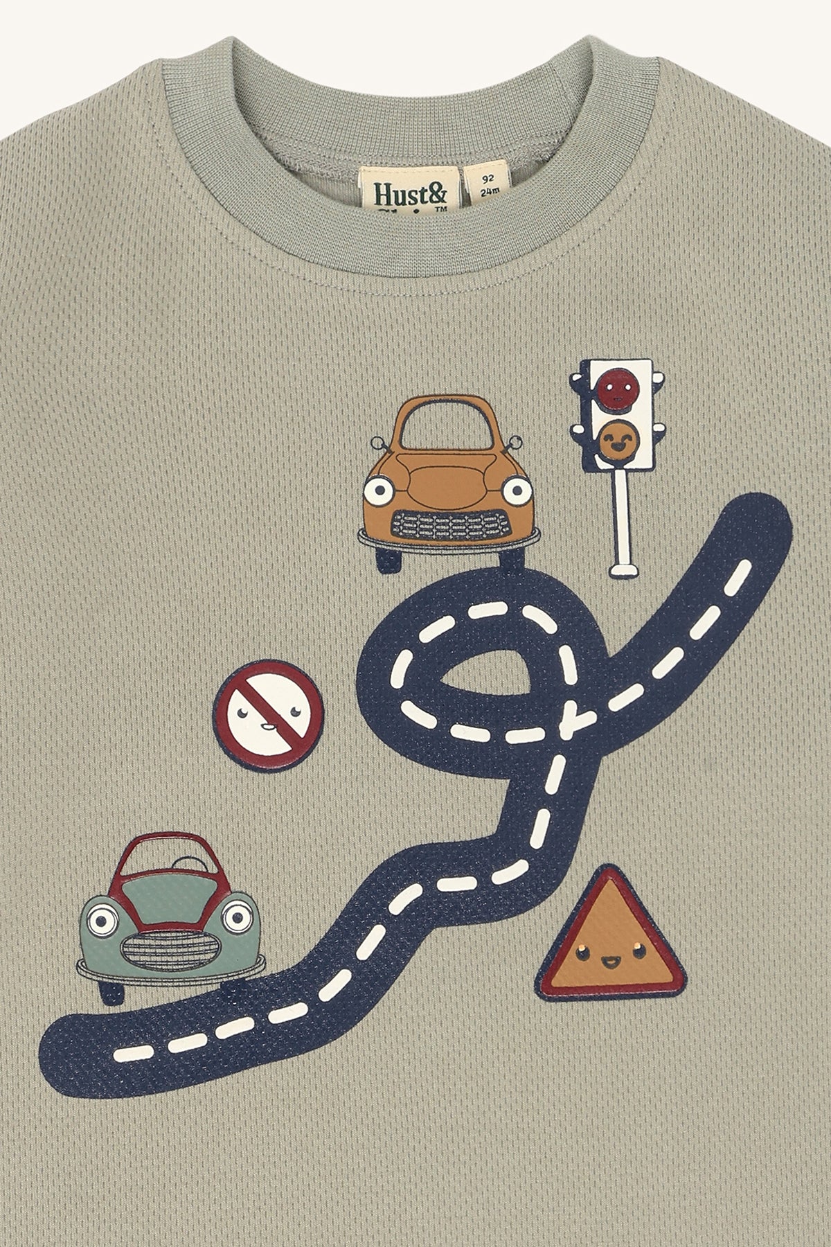Hust & Claire Langarmshirt Anton Road