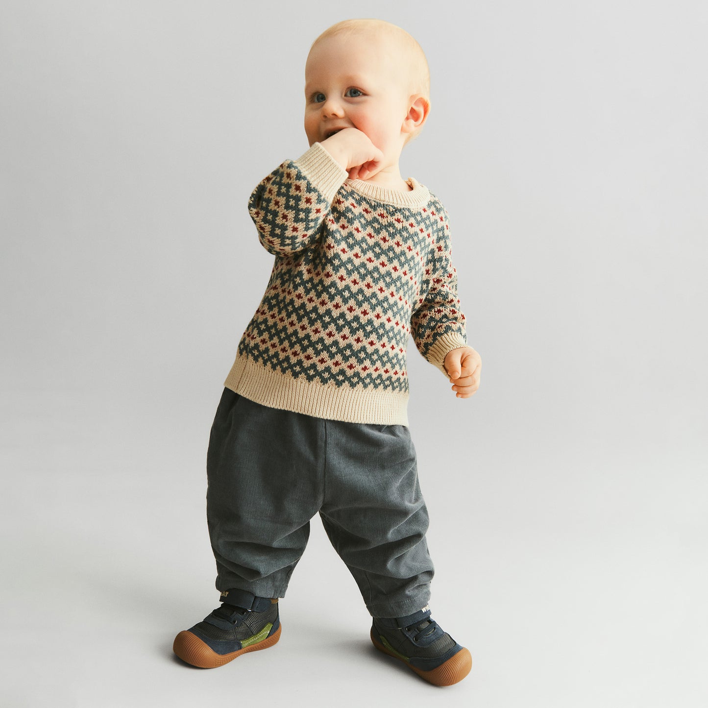 Wheat Jaquard Pullover Harlow